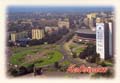 Katowice, panorama miasta, Rondo i Spodek